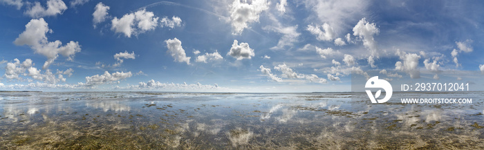 Wolkenstimmung über der Nordsee