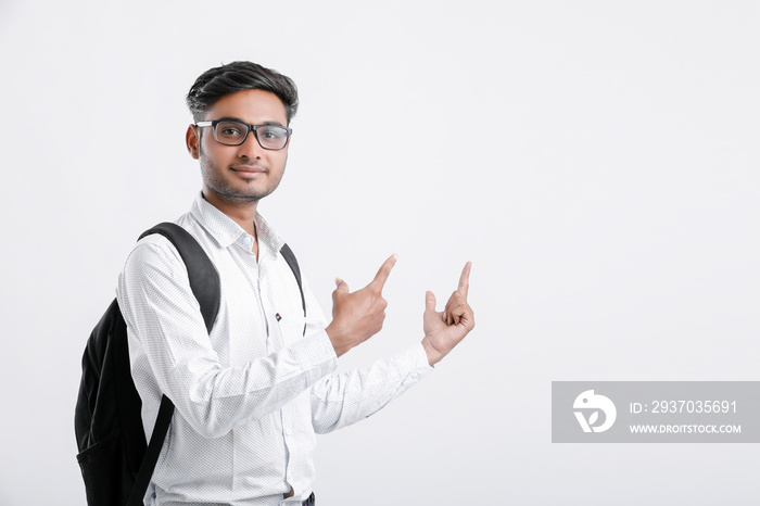 young indian college student , India