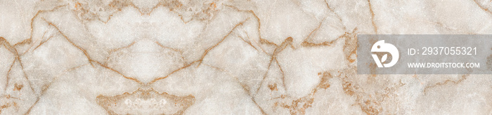 高分辨率天然象牙缟玛瑙大理石，Emperador纹理，光滑的石灰石花岗岩陶瓷