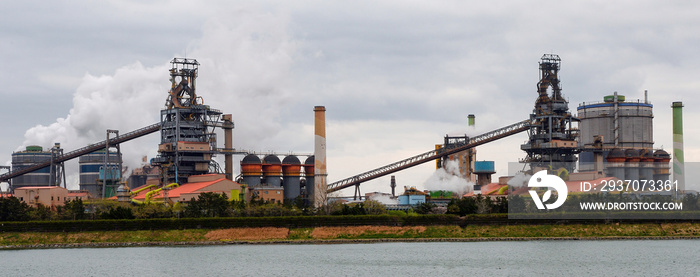 Steelworks in Pohang, Korea