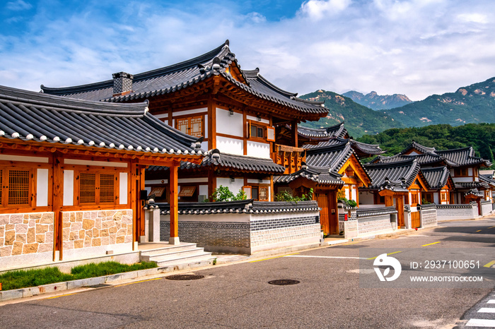 eunpyeong hanok village at seoul south korea