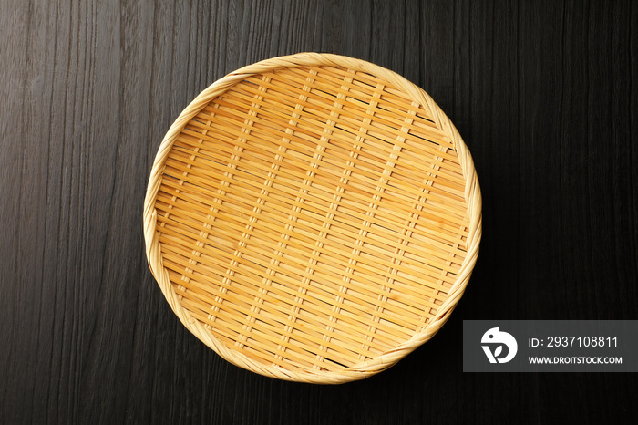 ざる　Japanese bamboo strainer