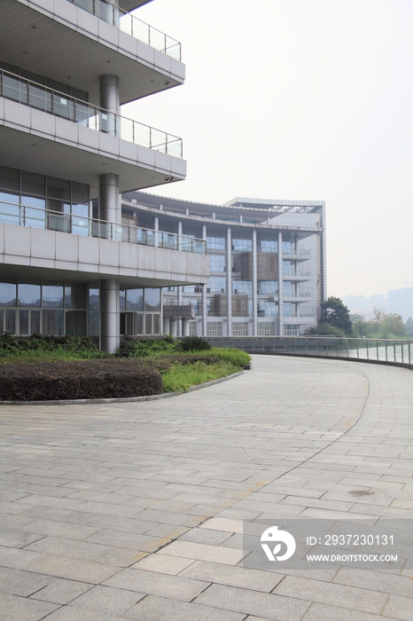 四川省西南交通大学校园里的图书馆