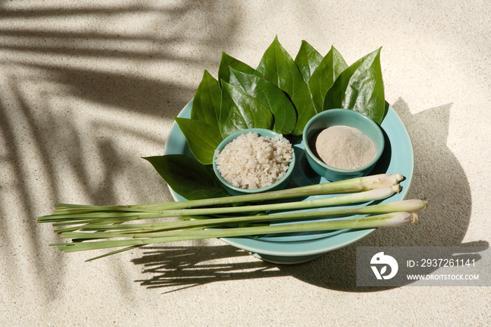 Betel Leaf, Lemongrass, Bath Ingredients