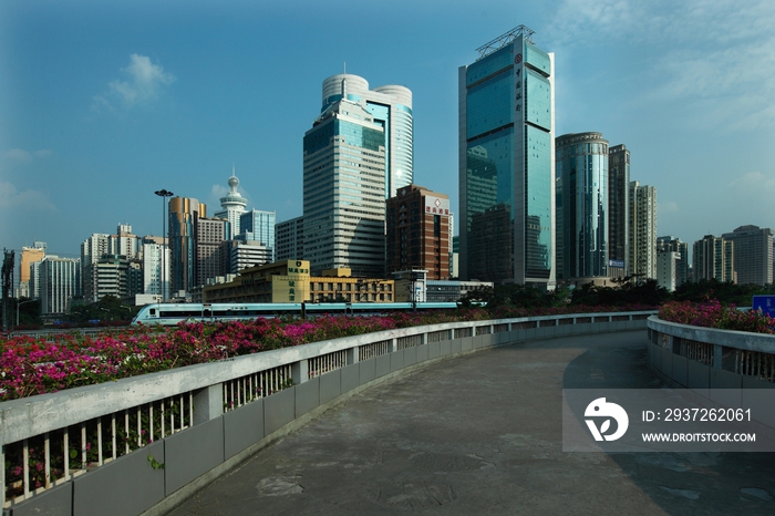 深圳市人民桥及城市建筑