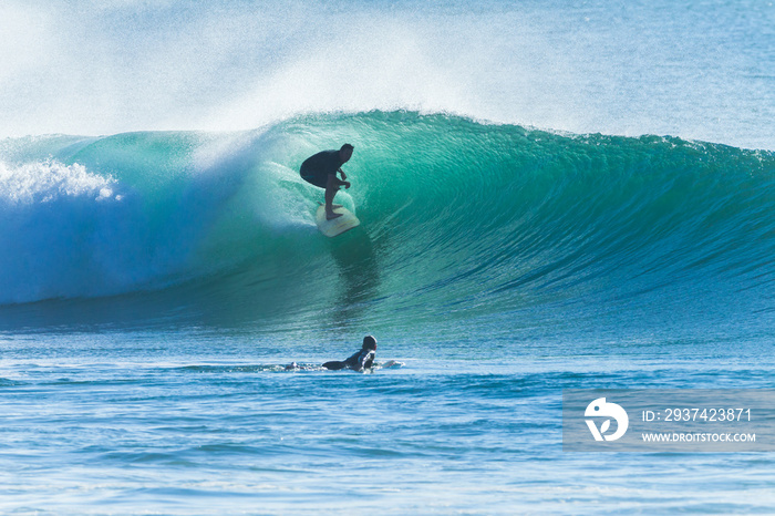 Surfer Wave Ride Surfing