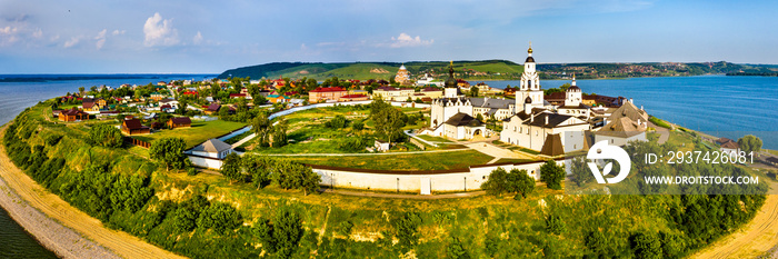 The Assumption Cathedral and Monastery in the town-island of Sviyazhsk in Russia