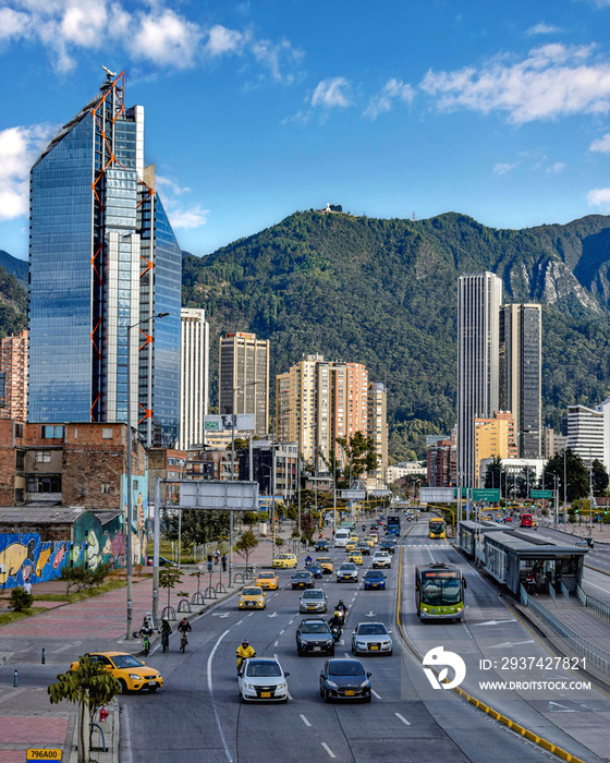 Bogotá urban landscape