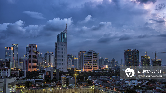 雅加达城市全景