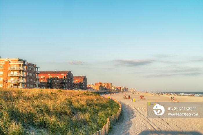 NYC - Brighton beach sammer sunset 