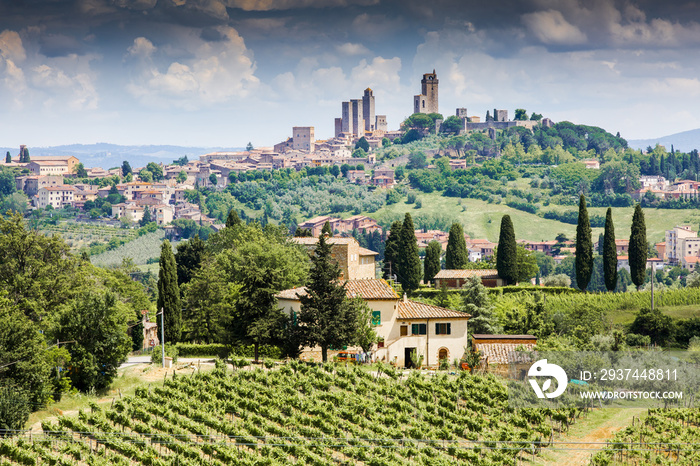 Les villages de Toscane