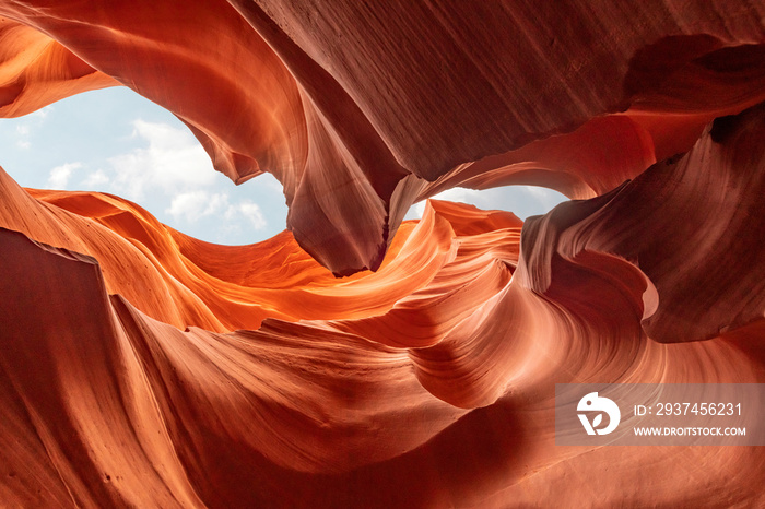 Canyon Antelope, Arizona. Abstract background texture. Travel concept