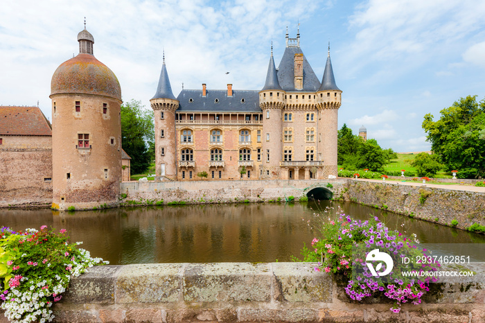 Chateau de la Clayette, Burgundy, France