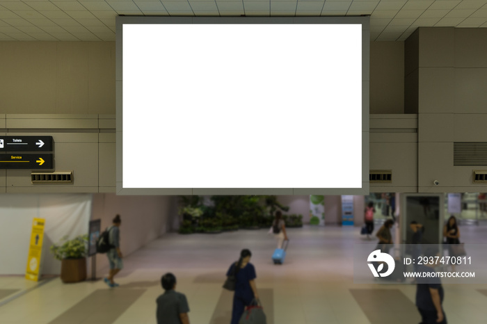 机场背景空白广告牌大型液晶广告