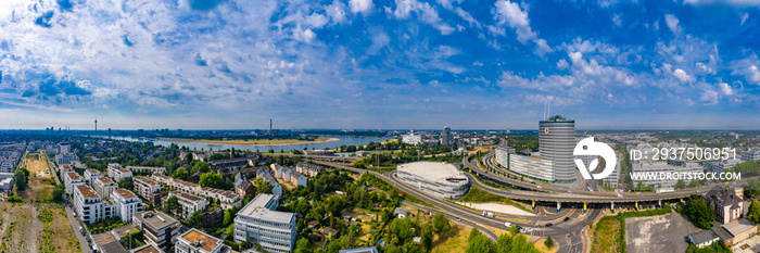 Industriegebiet in Düsseldorf