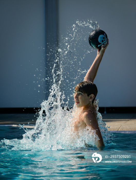 Wasserball Powerwerfer