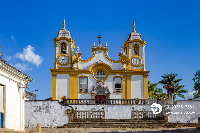 The Colonial Saint Anthony Main Church, Tiradentes, Minas Gerais, Brasil