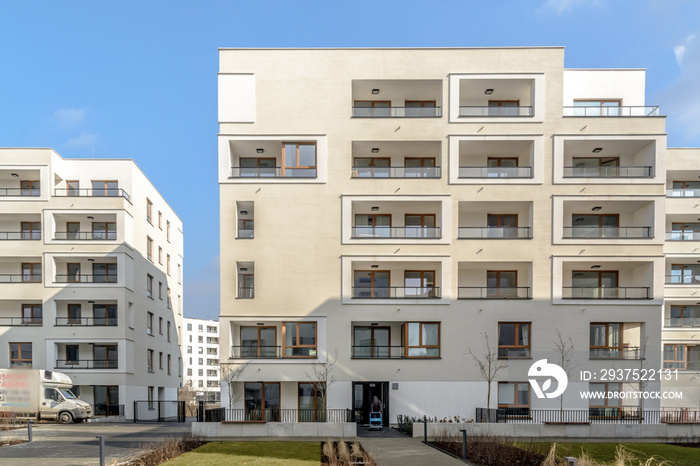 Block of flats in Warsaw - Poland