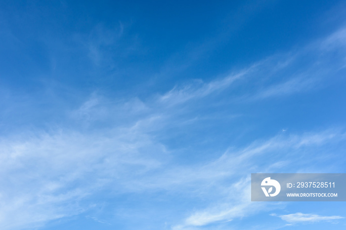 blue sky with clouds