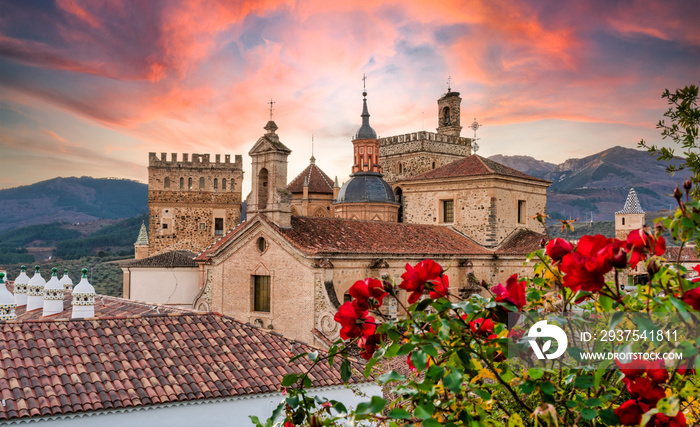 monastery of Guadaloupe In the province of Caceres, Extremadura, Spain