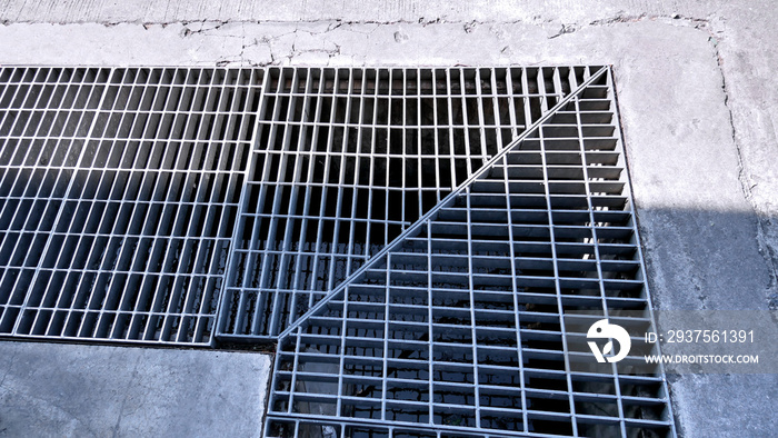 Sewage Steel Grating Corner Connection