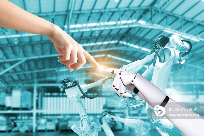 Human hand and robot hand Technology and industry cooperation