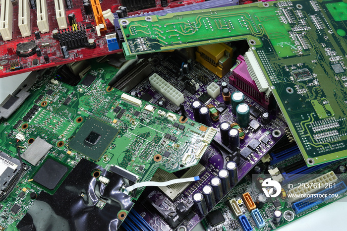 主板电脑的电子垃圾——回收行业的旧电脑电路板