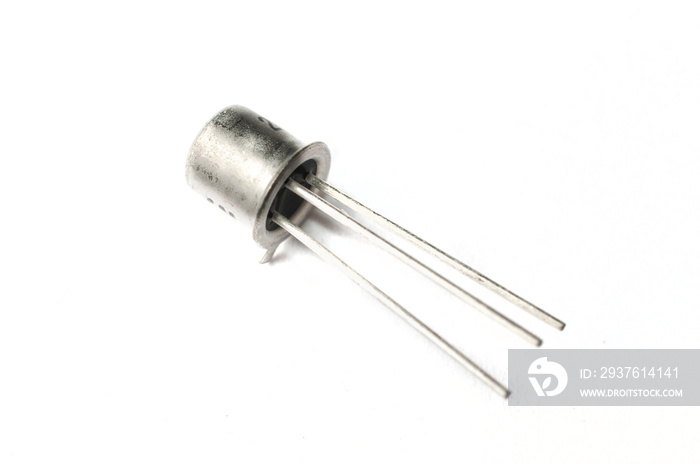 Electronic 2n2222A metal transistor