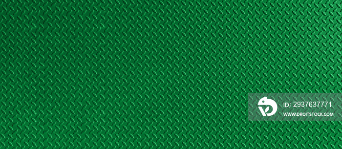 Detail of the green pattern from a manhole cover background.