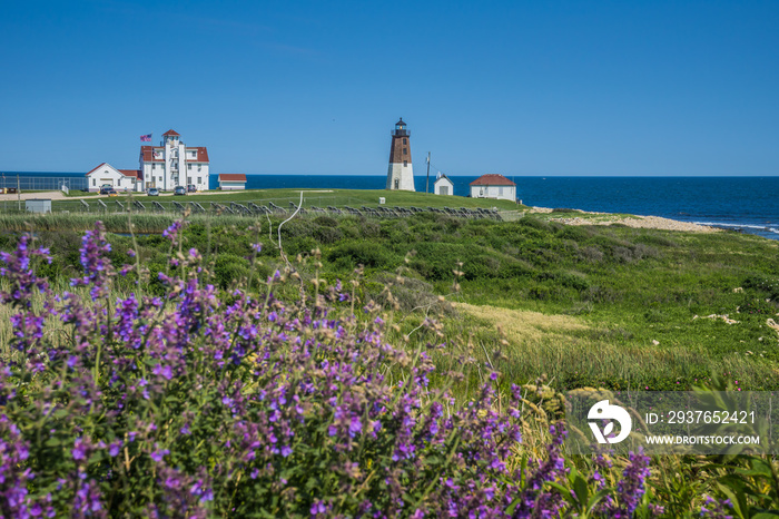 Beavertail Lighthouse in Jamestown, RI, was built in 1783 and is one of the oldest lighthouse still 