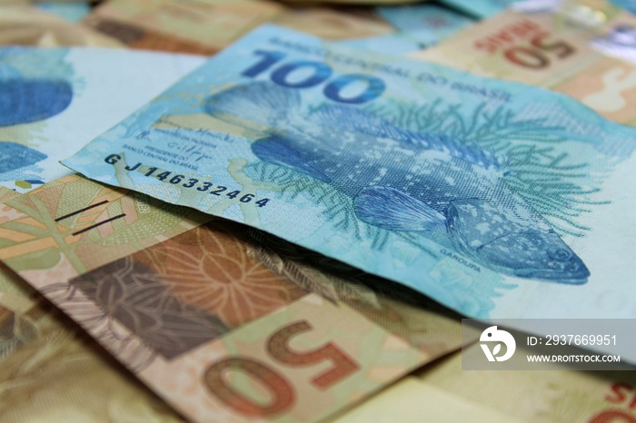 brazil currency real banknotes