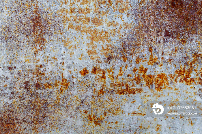 Old Weathered Corrugated Metal Texture