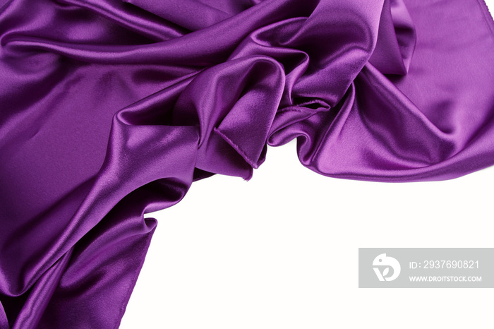 紫色丝绸质地