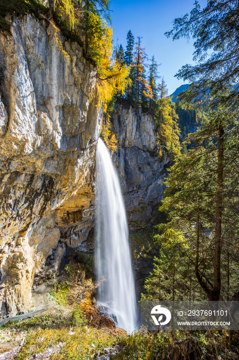 Johanneswasserfall waterfall, Sankt Johann im Pongau district, Province of Salzburg, Austria