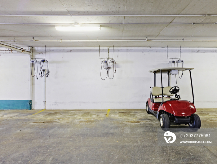 Golf Cart Parking Garage