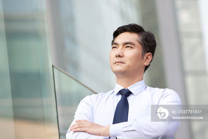 中年商务男士肖像