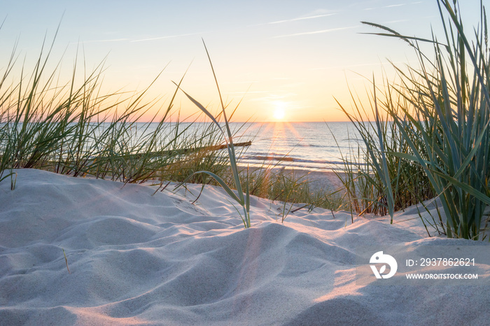 Sonnenuntergang an der Ostsee