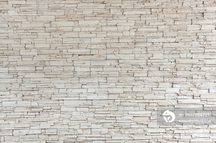 White Stone Tile Texture Brick Wall