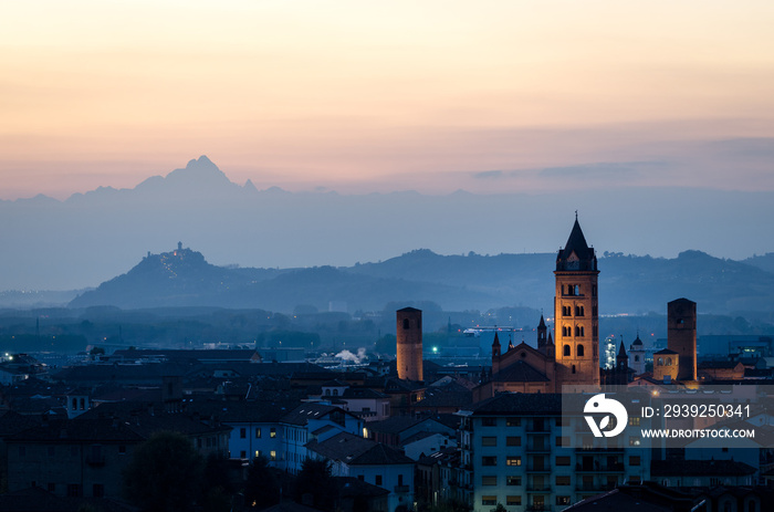 Alba and Monviso