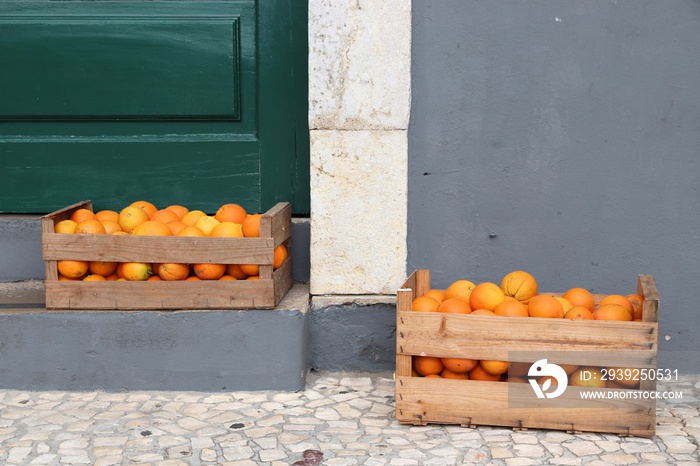 Portuguese fruit - oranges