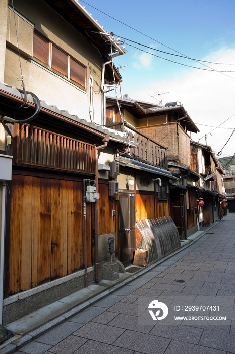 日本京都祗园地区街景