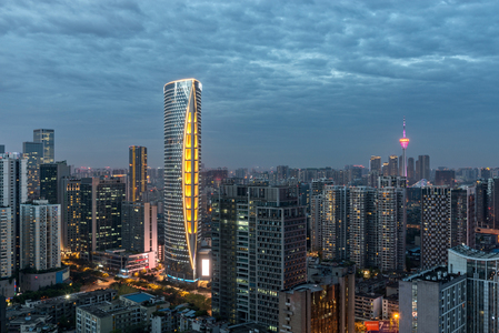 四川省成都夜景